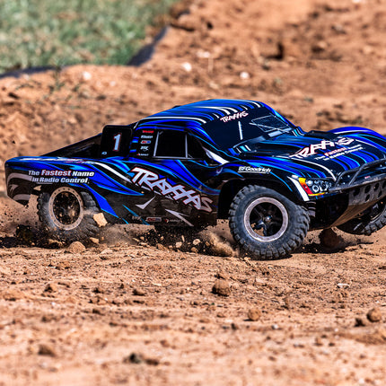 Traxxas Slash® VXL 1/10 RTR 4X4 Brushless Short Course Truck (Blue, Red, Orange, or Green) w/ TQi™ 2.4GHz Radio & TSM 68386-4