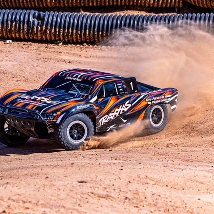 Traxxas Slash® VXL 1/10 RTR 4X4 Brushless Short Course Truck (Blue, Red, Orange, or Green) w/ TQi™ 2.4GHz Radio & TSM 68386-4