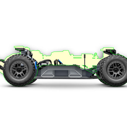 Traxxas Slash 4x4 VX3 1/10 RTR 4WD Brushless Short Course Truck – Choose Color 68454-4