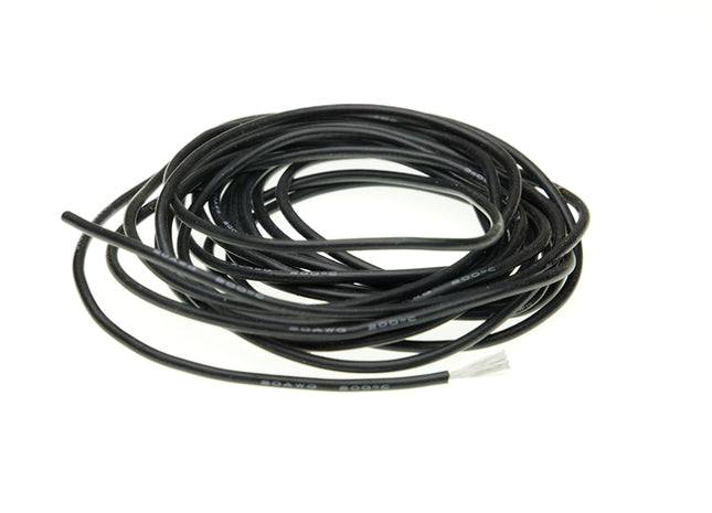 PN Racing Mini-Z 20AWG Silicon Wire (Black – 3 Meter) – 700258