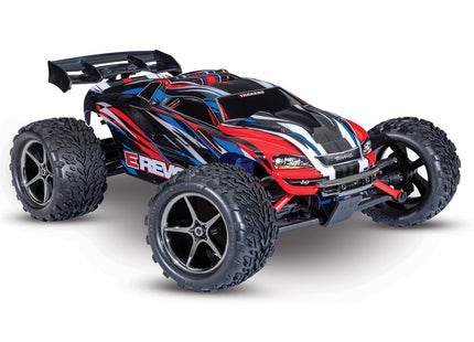 Traxxas E-Revo 1/16 4WD RTR Monster Truck – 71054-8 (Red, Blue, or Red/Blue)