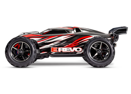 Traxxas E-Revo 1/16 4WD RTR Monster Truck – 71054-8 (Red, Blue, or Red/Blue)