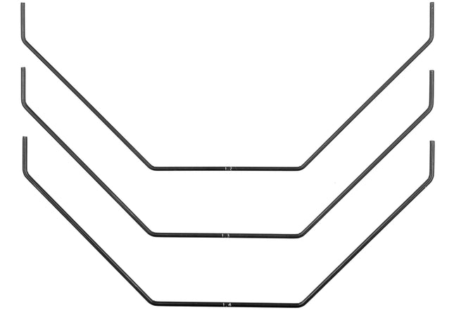 Team Associated RC10T7 / RC10SC7 Rear Anti-Roll Sway Bar Set  71204