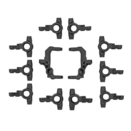 Team Associated RC10T7 / RC10SC7 V2 Caster & Steering Blocks (71213)