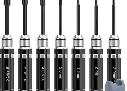 BOOF RC 7-Piece RC Screwdriver Tool Set Part #: BFLFTOOL074