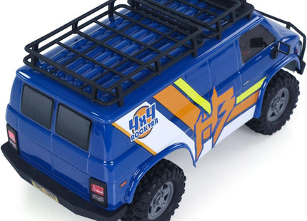 HobbyPlus CR18P EVO V2 Rock Van – Brushed 4x4 RTR Trail Crawler  Gray (HBP1810503-GY) / Blue (HBP1810503-BL)