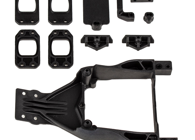 Team Associated DR10M Front Chassis Plate & Gearbox Mount Set  Part Number: 72036