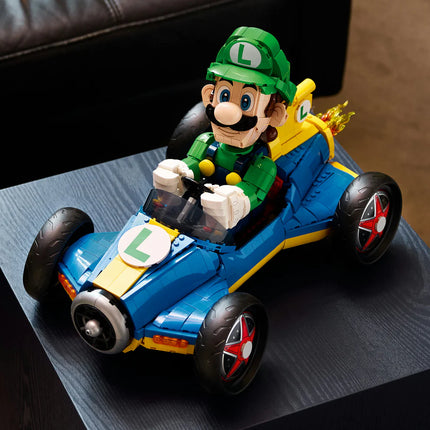 LEGO Super Mario: Mario Kart – Luigi & Mach 8 Building Set 72050