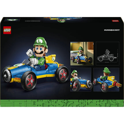 LEGO Super Mario: Mario Kart – Luigi & Mach 8 Building Set 72050