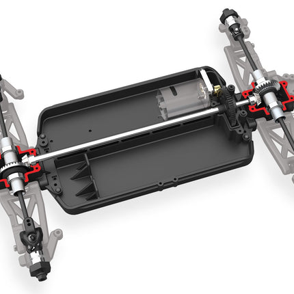 Traxxas LaTrax Desert Prerunner 1/18 4WD RTR Short Course Truck (Blue or Red) – 76064-5