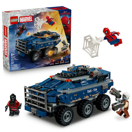 LEGO Marvel Spider-Man Prison Transport Chase 76349