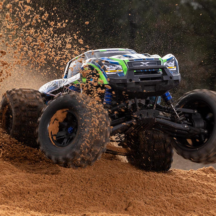 Traxxas X-Maxx 8S 1/6 4WD Brushless RTR Monster Truck (Blue, Green, Orange, or Red) – w/ TQi Radio, TSM & Belted Tires 77096-4