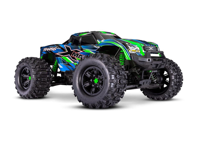 Traxxas X-Maxx 8S 1/6 4WD Brushless RTR Monster Truck (Blue, Green, Orange, or Red) – w/ TQi Radio, TSM & Belted Tires 77096-4