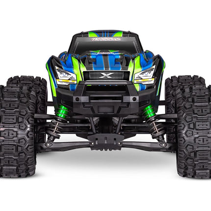 Traxxas X-Maxx 8S 1/6 4WD Brushless RTR Monster Truck (Blue, Green, Orange, or Red) – w/ TQi Radio, TSM & Belted Tires 77096-4