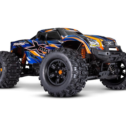 Traxxas X-Maxx 8S 1/6 4WD Brushless RTR Monster Truck (Blue, Green, Orange, or Red) – w/ TQi Radio, TSM & Belted Tires 77096-4