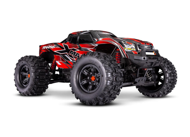 Traxxas X-Maxx 8S 1/6 4WD Brushless RTR Monster Truck (Blue, Green, Orange, or Red) – w/ TQi Radio, TSM & Belted Tires