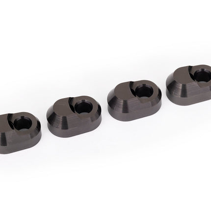 Traxxas Gray Aluminum Suspension Pin Retainers (4) – 7743-GRAY