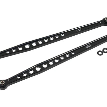 Hot Racing Aluminum Rear Upper Arms for Traxxas Unlimited Desert Racer Black TUDR56U01