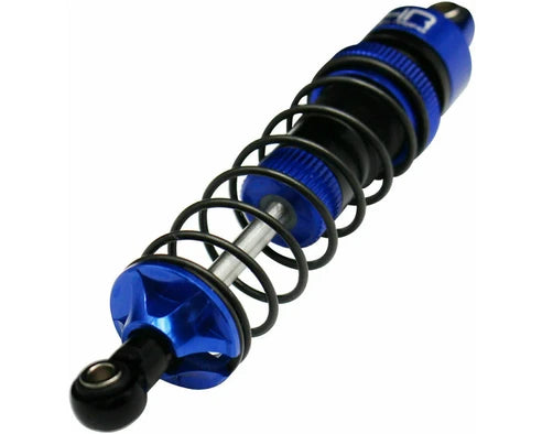 Hot Racing 87mm Pre-Assembled Aluminum Threaded Shocks (Blue) (2) for Traxxas Mini Maxx (MMX87DPX06)