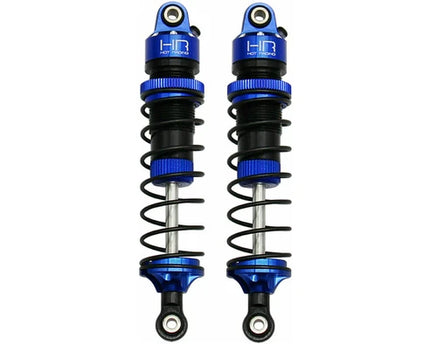 Hot Racing 87mm Pre-Assembled Aluminum Threaded Shocks (Blue) (2) for Traxxas Mini Maxx (MMX87DPX06)