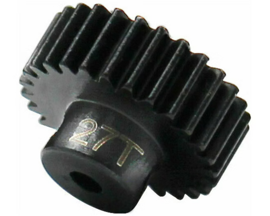 Hot Racing Mod 0.5 Hardened Steel Pinion Gear (2.3mm Bore) (16T–29T)
