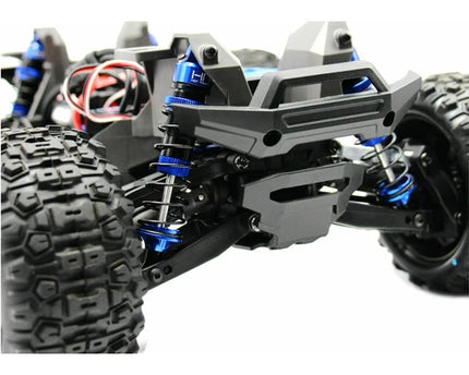 Hot Racing 87mm Pre-Assembled Aluminum Threaded Shocks (Blue) (2) for Traxxas Mini Maxx (MMX87DPX06)