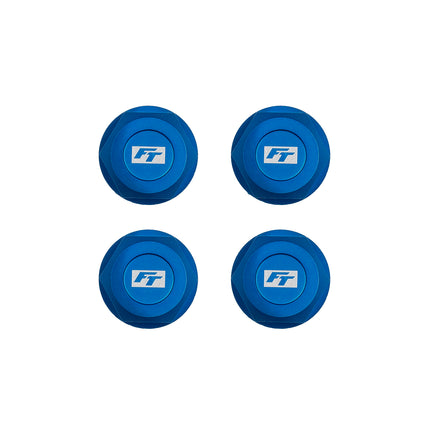 Team Associated FT Aluminum Capped Wheel Nuts, 17mm (Part #81672)