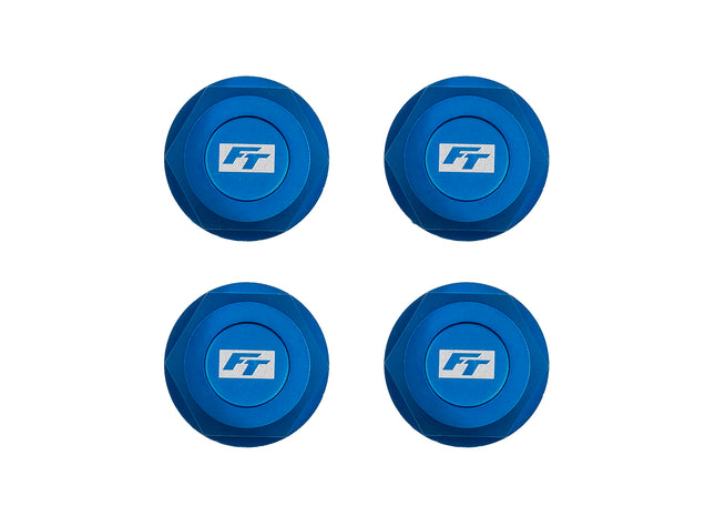 Team Associated FT Aluminum Capped Wheel Nuts, 17mm (Part #81672)