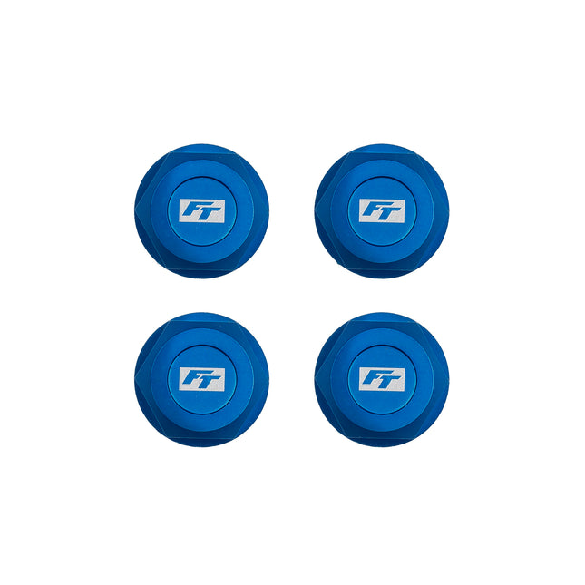 Team Associated FT Aluminum Capped Wheel Nuts, 17mm (Part #81672)