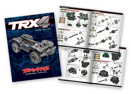 Traxxas TRX-4® 1/10 Trail Rock Crawler Assembly Kit w/ TQi™ Radio  Part Number: 82216-4-R6