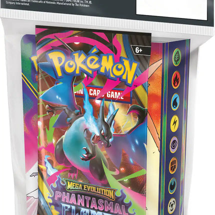 Pokémon TCG: Mini Portfolio (Q1 2026) w/Phantasmal Flames Booster Pack