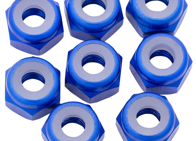 1up Racing 7075 Aluminum Locknuts - M3 (Multiple Colors Available)