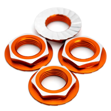 1UP Racing Lockdown 17mm Aluminum Wheel Nuts (4) (Multiple Colors Available)