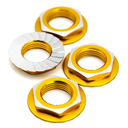 1UP Racing Lockdown 17mm Aluminum Wheel Nuts (4) (Multiple Colors Available)