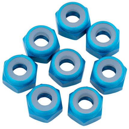 1up Racing 7075 Aluminum Locknuts - M3 (Multiple Colors Available)