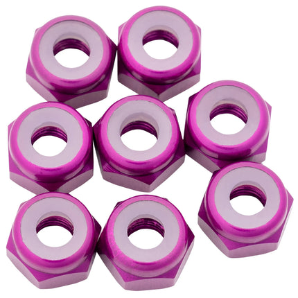1up Racing 7075 Aluminum Locknuts - M3 (Multiple Colors Available)