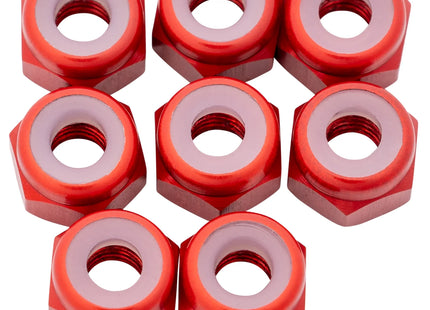 1up Racing 7075 Aluminum Locknuts - M3 (Multiple Colors Available)