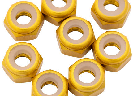 1up Racing 7075 Aluminum Locknuts - M3 (Multiple Colors Available)