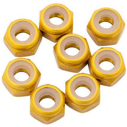 1up Racing 7075 Aluminum Locknuts - M3 (Multiple Colors Available)