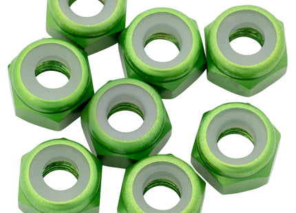 1up Racing 7075 Aluminum Locknuts - M3 (Multiple Colors Available)