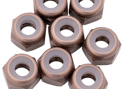 1up Racing 7075 Aluminum Locknuts - M3 (Multiple Colors Available)