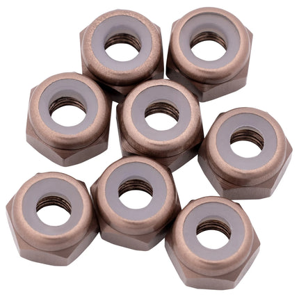 1up Racing 7075 Aluminum Locknuts - M3 (Multiple Colors Available)