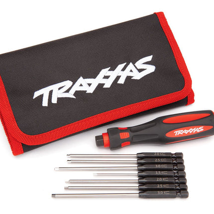 Traxxas 7-Piece Metric Hex Bit Master Set w/Carrying Case (1.5mm, 2mm, 2.5mm, 3mm) (8711)