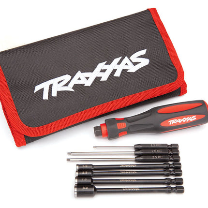 Traxxas 7-Piece Metric Hex & Nut Driver Essentials Set w/Carrying Case (8712)