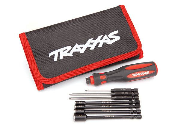 Traxxas 7-Piece Metric Hex & Nut Driver Essentials Set w/Carrying Case (8712)