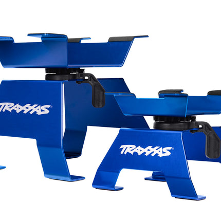 TRAXXAS PIT CAR/X-TRUCK STAND - BLUE