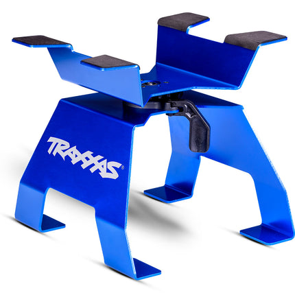 TRAXXAS PIT CAR/X-TRUCK STAND - BLUE