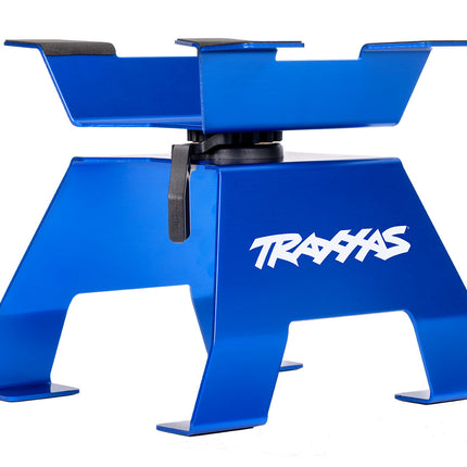 TRAXXAS PIT CAR/X-TRUCK STAND - BLUE