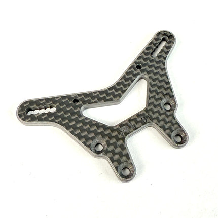 R1WURKS (22X Series) Carbon Fiber Front Shock Tower – TLR 22X – 900197 / 900198 / 900199