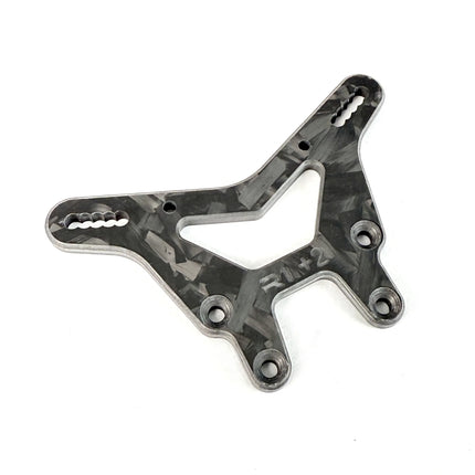 R1WURKS (22X Series) Carbon Fiber Front Shock Tower – TLR 22X – 900197 / 900198 / 900199